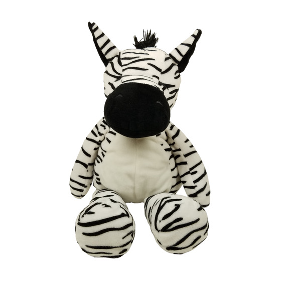 The Manhattan Toy Company Zebra 15" Plush Black White Stuffed Animal Toy - Picture 1 of 11